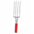 GRABIE OGRODOWE METALOWE PAZURKI DO GRABIENIA SPULCHNIANIA 4 ZĘBY 32 CM