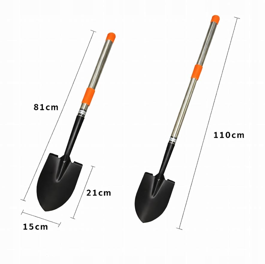 ŁOPATA SZPADEL OGRODOWA TELESKOPOWA 80-110CM DO OGRODU SZTYCHÓWKA SKŁADANA
