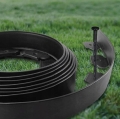 5X ZESTAW OBRZEŻE TRAWNIKOWE OGRODOWE 40MMX50MMX10M 30 KOŁKÓW KOTEW CZARNE