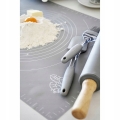 STOLNICA SILIKONOWA MATA KUCHENNA DO PIECZENIA WAŁEK ZESTAW XXL 10ELEMENTÓW