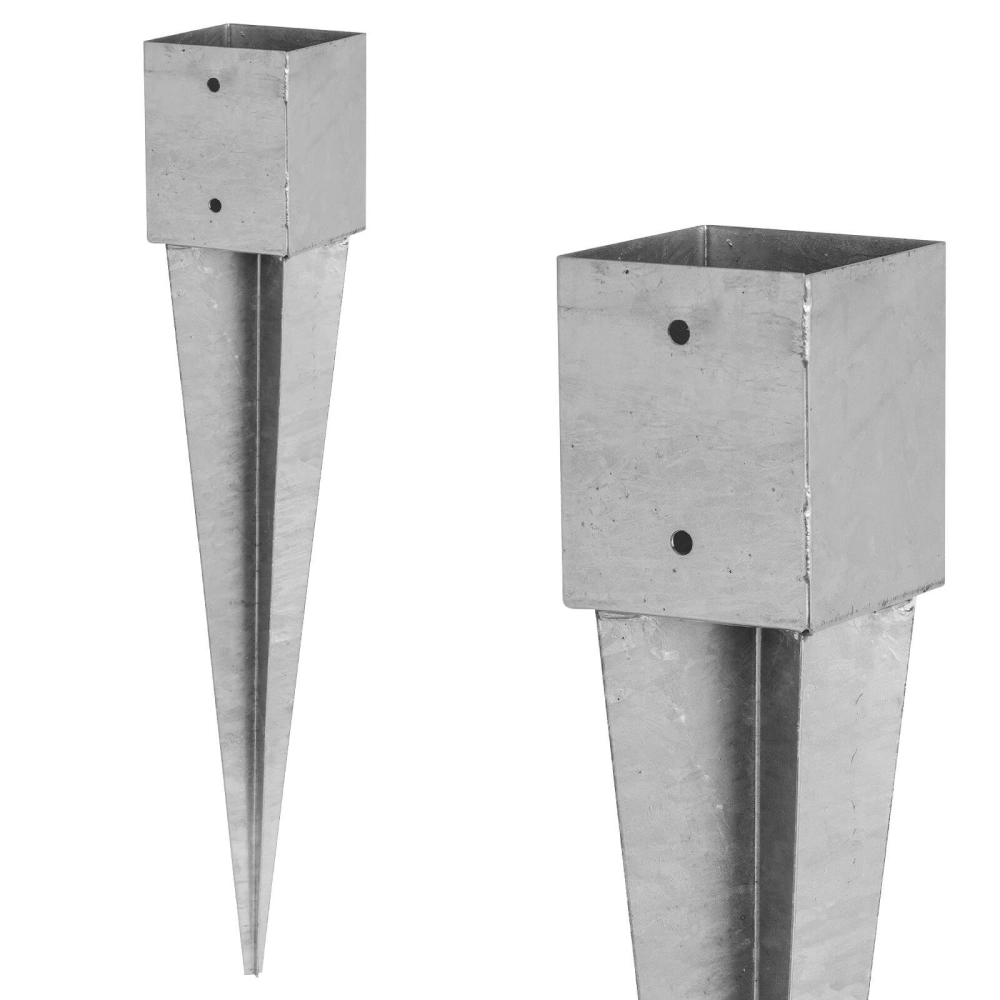 PODSTAWA SŁUPA WBIJANA WSPORNIK KOTWA 80 x 750 mm ALTANA OGRÓD HUŚTAWKA