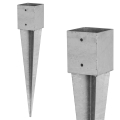PODSTAWA SŁUPA WBIJANA WSPORNIK KOTWA 80 x 750 mm ALTANA OGRÓD HUŚTAWKA