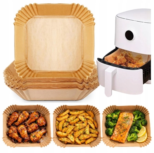 WKŁAD DO AIR FRYER PAPIER WKŁADY PAPIEROWE DO FRYTKOWNICY BEZTŁUSZCZOWEJ