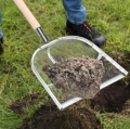 SITO FILTRUJĄCE ŁOPATA OGRODOWA OGRODNICZA DO PRZESIEWANIA GLEBA NASION