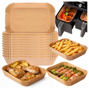 WKŁAD DO AIR FRYER PAPIER WKŁADY PAPIEROWE DO FRYTKOWNICY BEZTŁUSZCZOWEJ