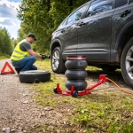 PODNOŚNIK PNEUMATYCZNY PODUSZKOWY SAMOCHODOWY 15-40cm BAŁWANEK 3.5T