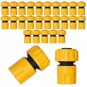 ZESTAW 20 SZTUK SZYBKOZŁĄCZEK 3/4" NA WĄŻ OGRODOWY DO PISTOLETU OGRODU