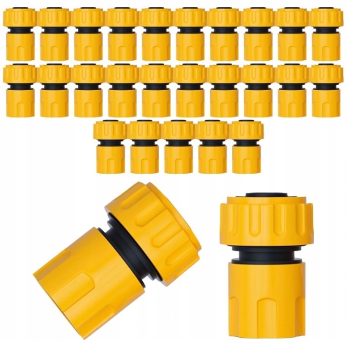 ZESTAW 20 SZTUK SZYBKOZŁĄCZEK 3/4" NA WĄŻ OGRODOWY DO PISTOLETU OGRODU