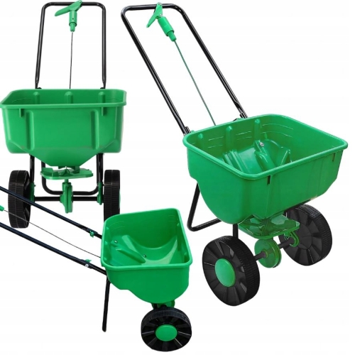 SIEWNIK ROZSIEWACZ UNIWERSALNY RĘCZNY DO NAWOZÓW TRAWY SOLI PIASKU DUŻY