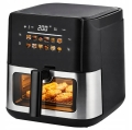 FRYTKOWNICA BEZTŁUSZCZOWA AIR FRYER 8L FRYTOWNICA 1700W 12 PROGRAMÓW MOCNA