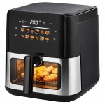 FRYTKOWNICA BEZTŁUSZCZOWA AIR FRYER 8L FRYTOWNICA 1700W 12 PROGRAMÓW MOCNA