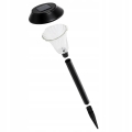 ZESTAW 6 LAMP LAMPY OGRODOWE SOLARNE WBIJANE WODOODPORNE 41CM ZEWNĘTRZNE