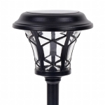 ZESTAW 8 LAMP LAMPY OGRODOWE SOLARNE WBIJANE WODOODPORNE 40CM ZEWNĘTRZNE