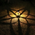 ZESTAW 8 LAMP LAMPY OGRODOWE SOLARNE WBIJANE WODOODPORNE 40CM ZEWNĘTRZNE