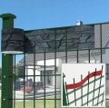 4SZTUKI TAŚMA OGRODZENIOWA 19cmX35m OSŁONA PANELOWA NA OGRODZENIE SZARA UV