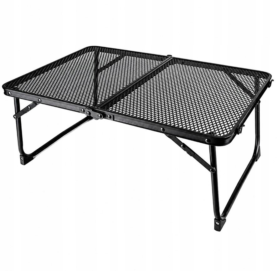 STÓŁ STOLIK SKŁADANY TURYSTYCZNY PRZENOŚNY ALUMINIOWY BIWAKOWY 60X40CM