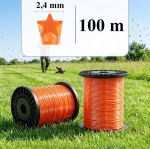 MOCNA ŻYŁKA TNĄCA DO GŁOWIC PODKASZARKI KOSY KOSZENIA 2,4mm x 100m 5-Kątna