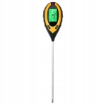 KWASOMIERZ TESTER GLEBY ZIEMI PODŁOŻA PH 4W1 MIERNIK TEMPERATURA WBIJANY