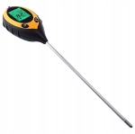 KWASOMIERZ TESTER GLEBY ZIEMI PODŁOŻA PH 4W1 MIERNIK TEMPERATURA WBIJANY