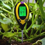 KWASOMIERZ TESTER GLEBY ZIEMI PODŁOŻA PH 4W1 MIERNIK TEMPERATURA WBIJANY