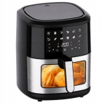 FRYTKOWNICA BEZTŁUSZCZOWA AIR FRYER 6L FRYTOWNICA 1500W 12 PROGRAMÓW MOCNA