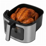 FRYTKOWNICA BEZTŁUSZCZOWA AIR FRYER 6L FRYTOWNICA 1500W 12 PROGRAMÓW MOCNA