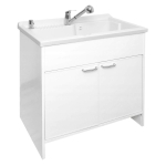 ZESTAW ZLEW GOSPODARCZY SZAFKA BATERIA DOZOWNIK UMYWALKA KOMORA 85x78