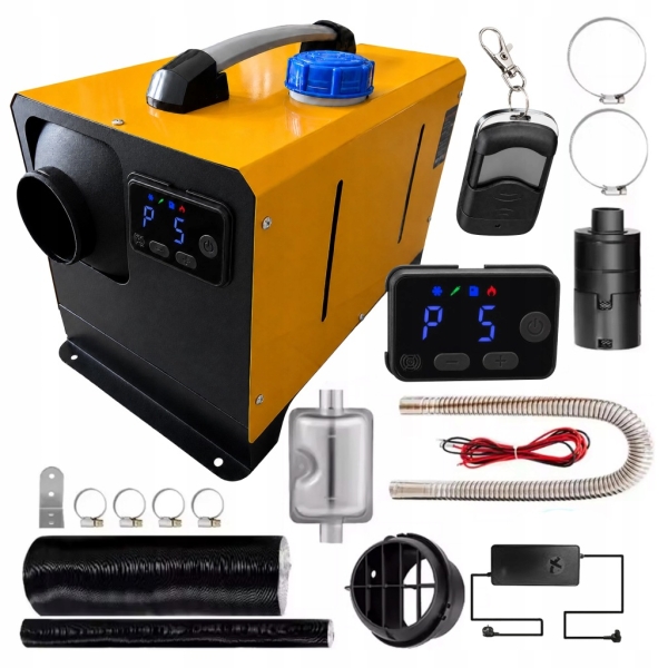 NAGRZEWNICA SPALINOWA OLEJOWA OGRZEWANIE POSTOJOWE WEBASTO 12/24V 8KW