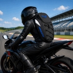 PLECAK MOTOCYKLOWY TORBA NA KASK SIEDZENIE WODOODPORNY POKROWIEC SAKWA 45L