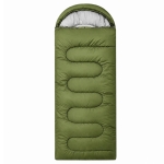 ŚPIWÓR MUMIA TURYSTYCZNY 2W1 210x75 CIEPŁY KAPTUR KOŁDRA POKROWIEC ZIELONY