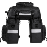 SAKWA TORBA ROWEROWA WODOODPORNA 48L 3w1 PLECAK NA BAGAŻNIK ROWER DUŻA XXL