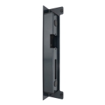 KASETA 280 mm Z ELEKTROZACZEPEM DO FURTKI BRAMY DRZWI UNIWERSALNA ANTRACYT
