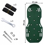 AERATOR NAKŁADKI BUTY Z KOLCAMI DO NAPOWIETRZANIA GLEBY NAKŁUWACZ TRAWNIKA