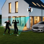 KAMERA PODWÓJNA WIFI ZEWNĘTRZNA WEWNĘTRZNA OBROTOWA SMART DETEKCJA ALARM IP