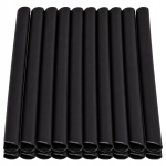 KLIPS DO TAŚMY OGRODZENIOWEJ ZACZEPY MONTAŻOWE OSŁONY CZARNY 19 cm 20 szt