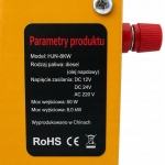 NAGRZEWNICA SPALINOWA DMUCHAWA OLEJOWA WEBASTO 8KW 12/24V BLUETOOTH