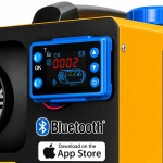 NAGRZEWNICA SPALINOWA DMUCHAWA OLEJOWA WEBASTO 8KW 12/24V BLUETOOTH