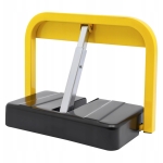 BLOKADA PARKINGOWA AUTOMATYCZNA SKŁADANA ZDALNIE STEROWANA 2X PILOT 42X31CM