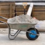 KOŁO DO TACZKI TACZEK 2PR 4.00-8 Z DĘTKĄ I OŚKĄ KOMPLETNE GUMOWE MOCNE