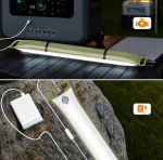 NADMUCHIWANA DMUCHANA LAMPA LED KEMPINGOWA TURYSTYCZNA USB 90x12cm 500 Lm