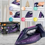 ŻELAZKO PAROWE BEZPRZEWODOWE MOCNE 2400W CERAMICZNE STACJA ŁADOWANIA