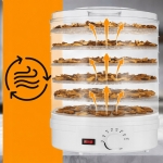 SUSZARKA SPOŻYWCZA DO GRZYBÓW OWOCÓW WARZYW REGULOWANA DUŻA 500W + 6 SIT