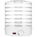 SUSZARKA SPOŻYWCZA DO GRZYBÓW OWOCÓW WARZYW REGULOWANA DUŻA 500W + 6 SIT