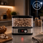 SUSZARKA DO GRZYBÓW OWOCÓW SPOŻYWCZA REGULACJA TEMPERATURY TIMER 500W 6 SIT