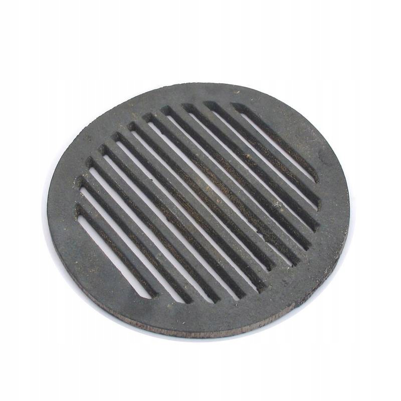RUSZT ŻELIWNY OKRĄGŁY 230 mm DO PIECÓW KOTŁÓW PIECYKÓW KOMINKÓW KOZA