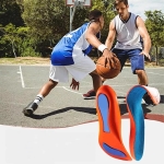 SPORTOWE WKŁADKI DO BUTÓW AMORTYZUJĄCE ORTOPEDYCZNE Z PAMIĘCIĄ 43-45