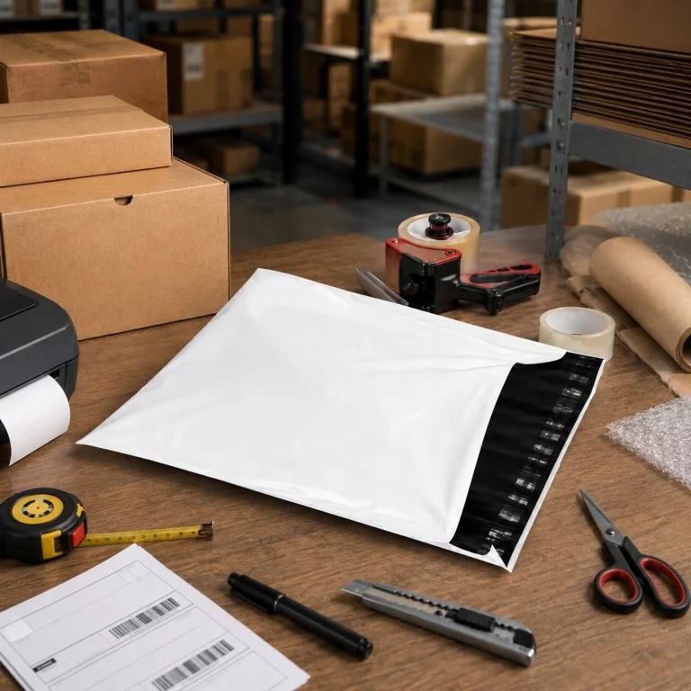 FOLIOPAKI KURIERSKIE KOPERTY BIAŁE 500X600 MM 50 SZT FOLIOPAK KURIERSKI