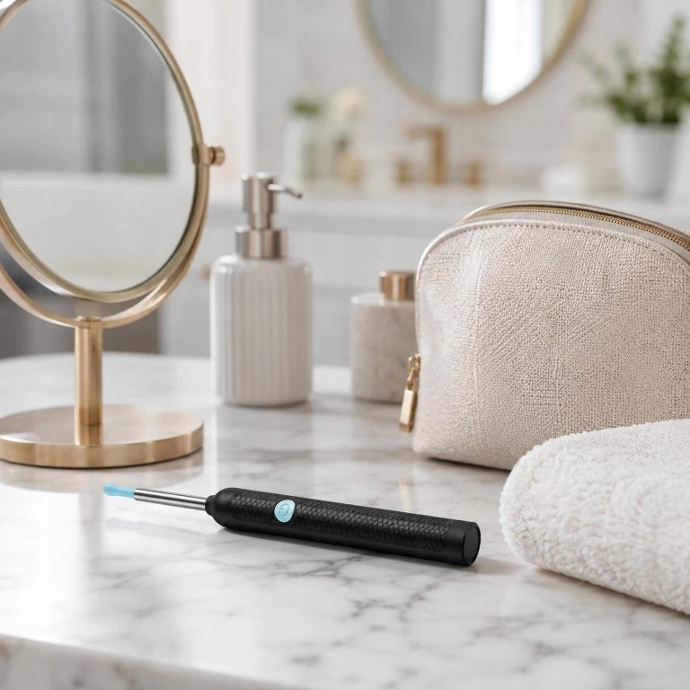 OTOSKOP KAMERA DO CZYSZCZENIA USZU USUWANIA WOSKOWINY SMART HD ENDOSKOP