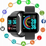 SMARTWATCH OPASKA SPORTOWA ZEGAREK DAMSKI MĘSKI PULS BLUETOOTH SMS SEN
