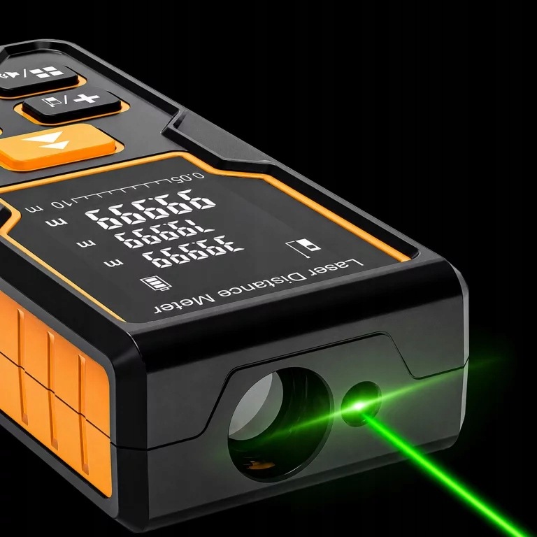 DALMIERZ LASEROWY MIERNIK ODLEGŁOŚCI LASER 40M CYFROWY POZIOMICA PRECYZYJNY